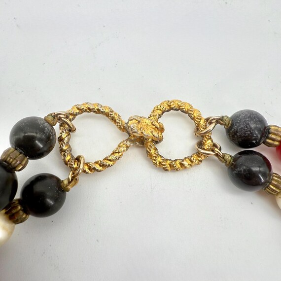 Vintage Bakelite Necklace Iced Tea - image 10