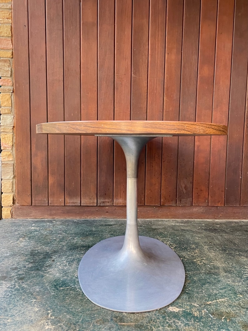 Vintage Space Age Tulip Dining Table by Maurice Burke Mid-Century Iconic Star Trek Jetsons image 5