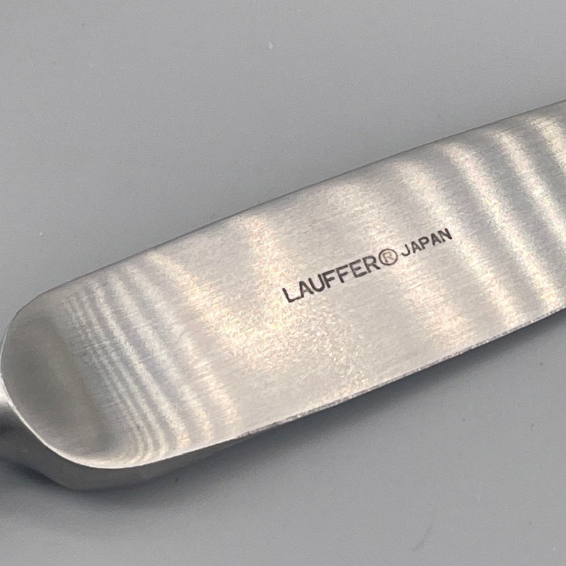 One Vintage 1960s Lauffer Rosewood Flatware KNIFE Scandinavian Danish Modern Mid-Century image 10