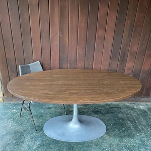 Vintage Space Age Tulip Dining Table by Maurice Burke Mid-Century Iconic Star Trek Jetsons image 4