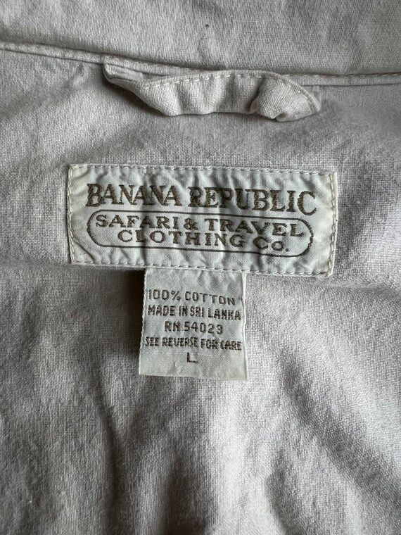Early Safari Banana Republic Parka Jacket Large T… - image 6