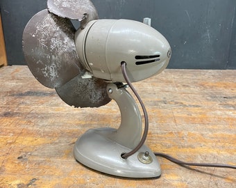 Vulcanized Rubber Pedal Fan Samson Safe-flex Vintage 1940s