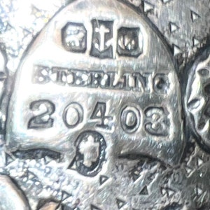 Antique Sterling Repoussé Brush image 9