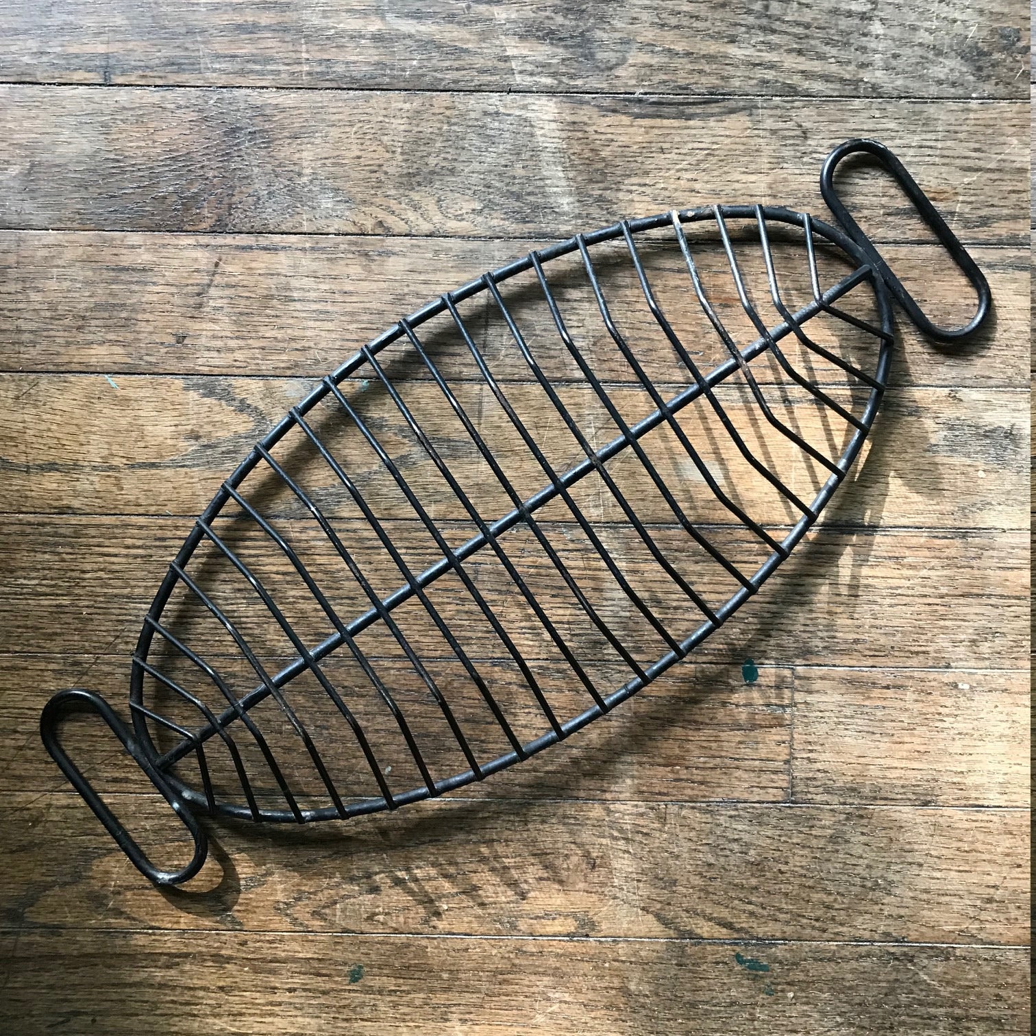 Mid-century Modern Wire Fruit Basket Vintage 1950s Ferris