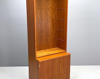 Carlo Jensen Hundevad Cabinet, Hutch Vintage Danish Teak Credenza Scandinavian Record Storage