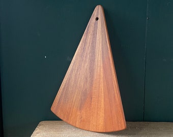 Dansk Teak Cutting Board Wall Shape Vintage Mid-Century Danish Quistgaard