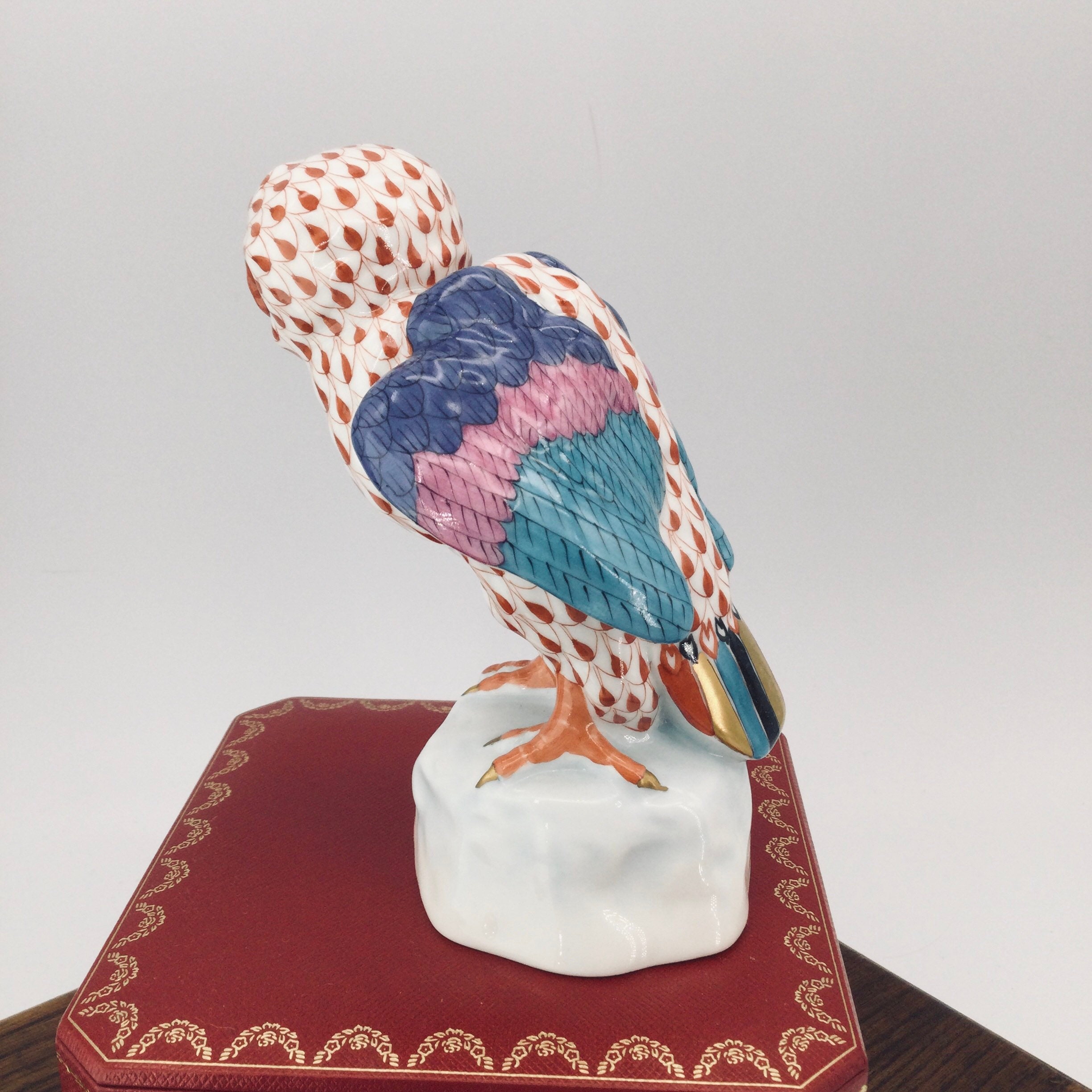 ヴィンテージ ヘレンド フクロウ 陶器 彫像 彫刻 置物 - Etsy 日本