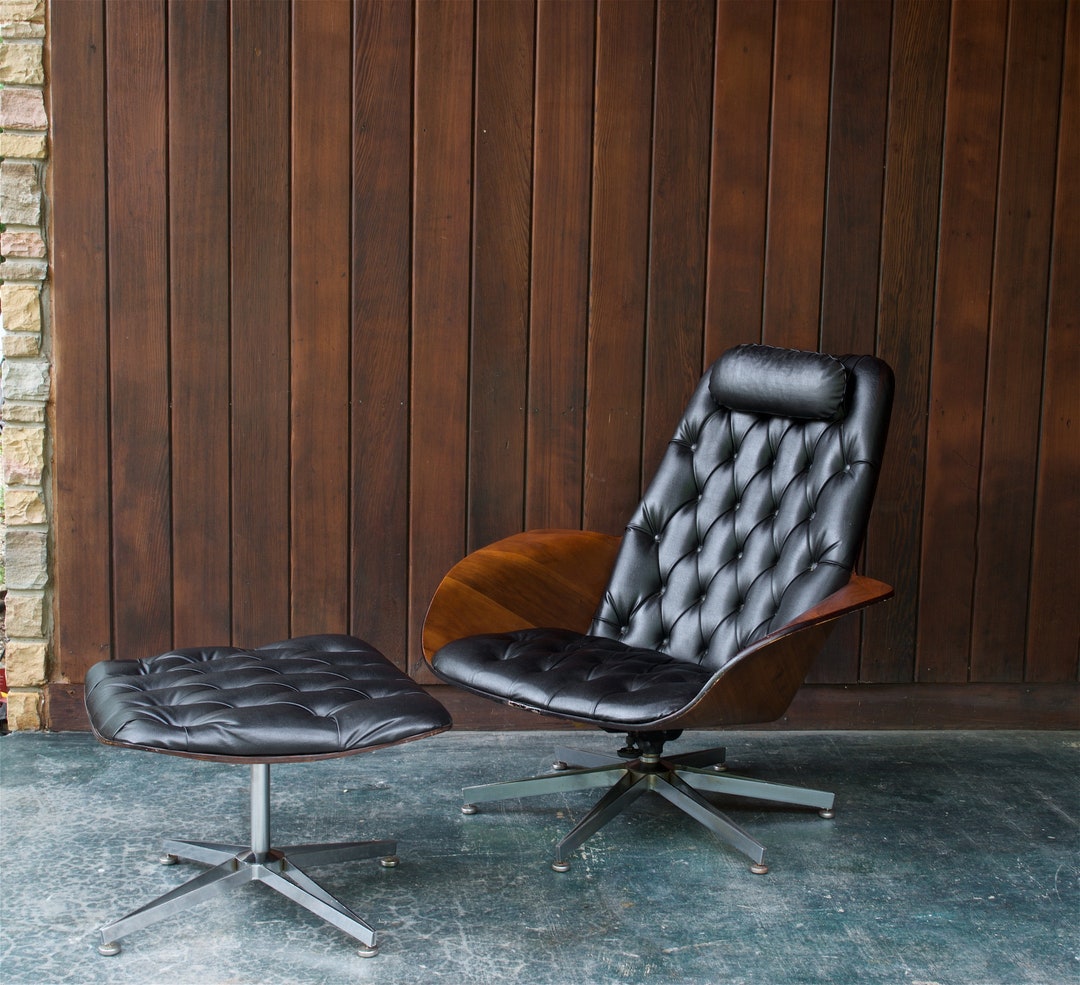 Plycraft chair and ottoman hot sale
