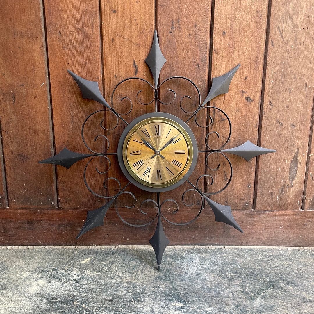 Vintage elgin 2025 wall clock