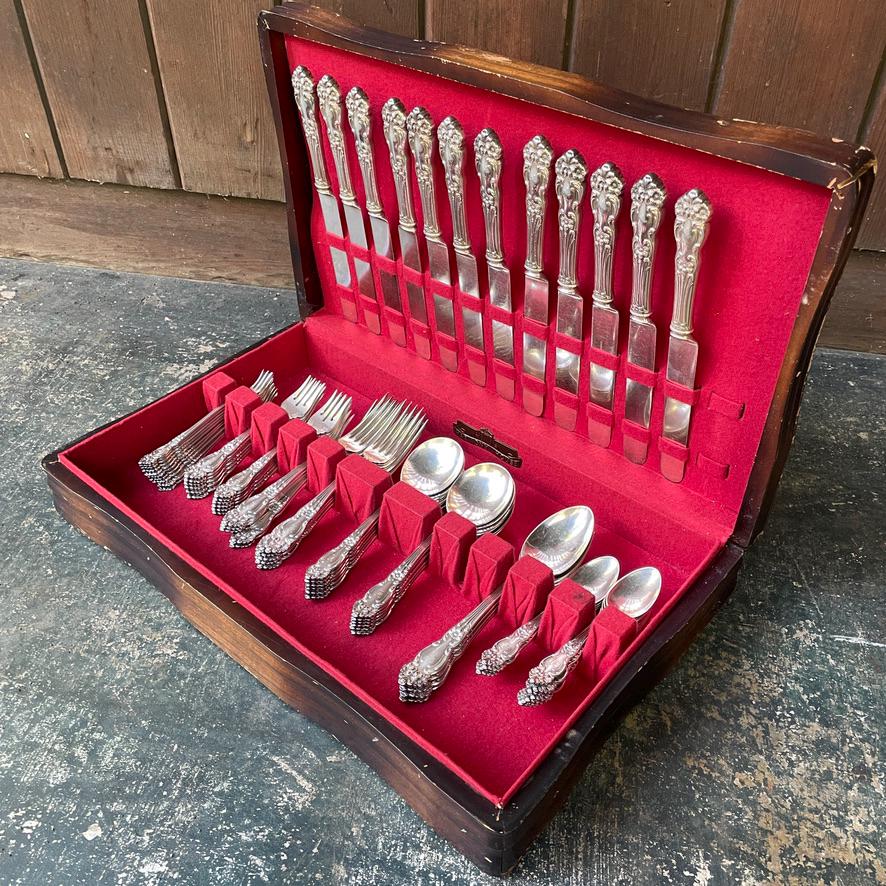 Reed & Barton Flatware Box - Etsy
