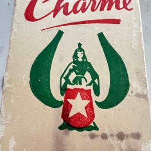 vintage charme holland candles sticks red rare spell charm image 4