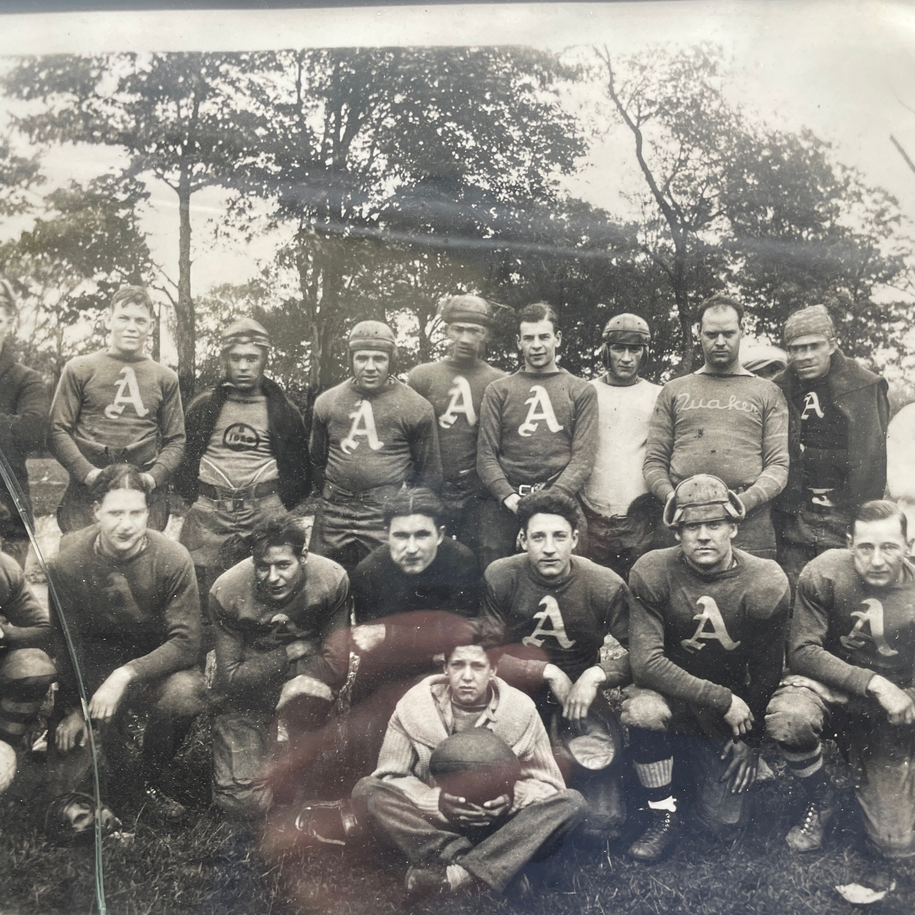 1930s Football Team Photograph College School Vintage Early Etsy