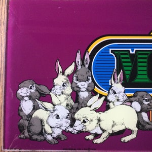 Casino Glass Sign Money Multiplier Glass Arcade Bar Art Slots Panel Vintage 1 Arm Bandit Gambling Artwork Design Easter Bunny Rabbit image 5