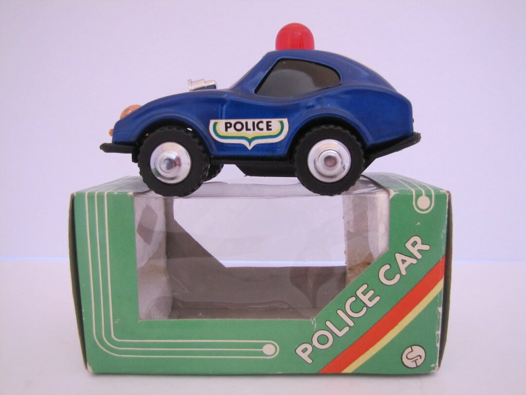 Moto police motorrad jouet tole tin toy japan 22cm mo 51 nom à Bordeaux