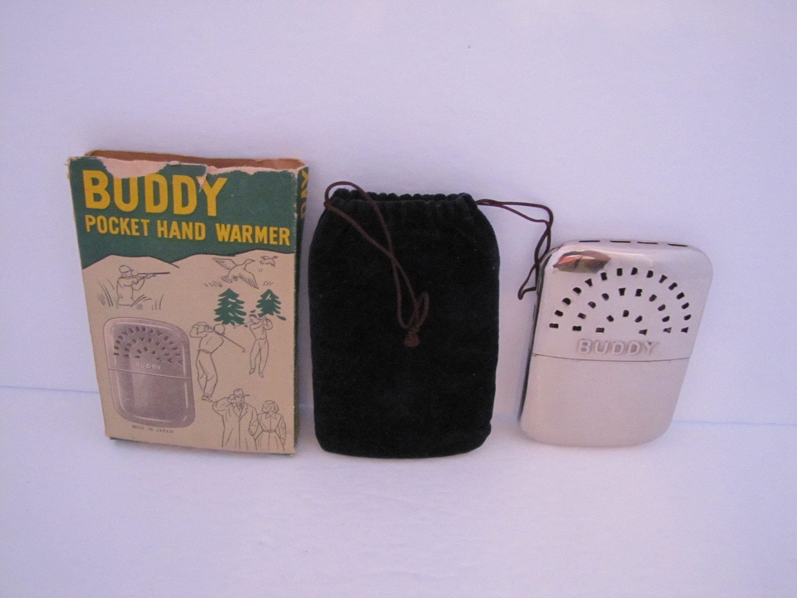 Vintage Buddy Pocket Hand Warmer japan 1950 Etsy