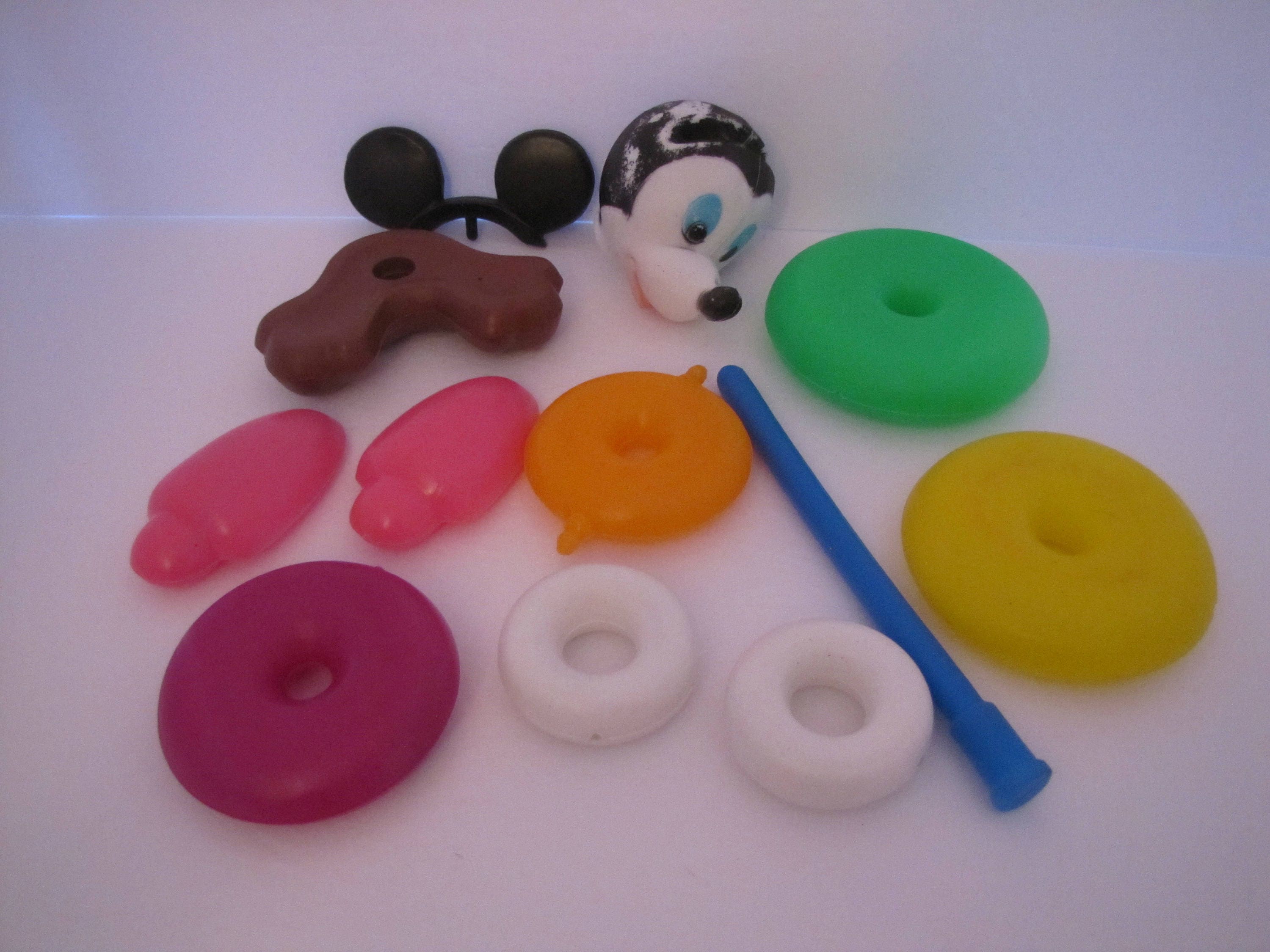 Vintage Knock off Mickey Mouse Stack up Toy (hong Kong) - Etsy