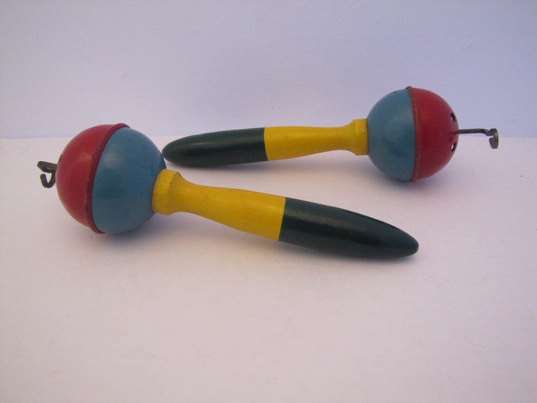 Vintage Novelty Musical Jump Skipping Rope Unique Handles (japan) 1950 ...