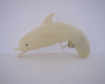 Vintage Hard plastic Dolphine Water Squirting toy (Hong Kong) 1960