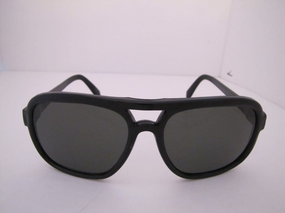 Vintage 1960s Large Plastic Aviators Sunglasses 217B/S Italy Etsy