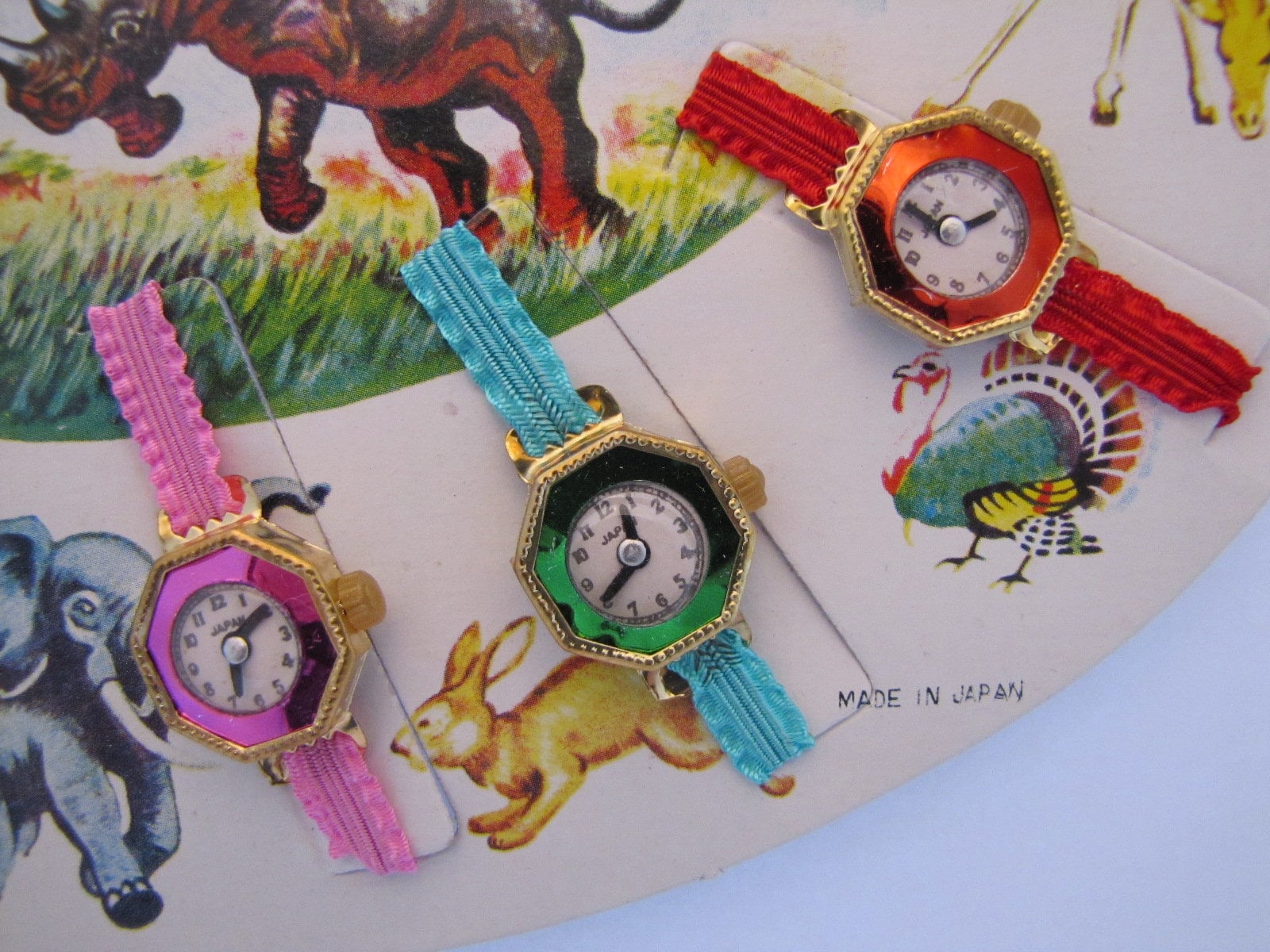 Vintage Lot of 12 Tin Toy Novelty Watches and Its Original Etsy UK
