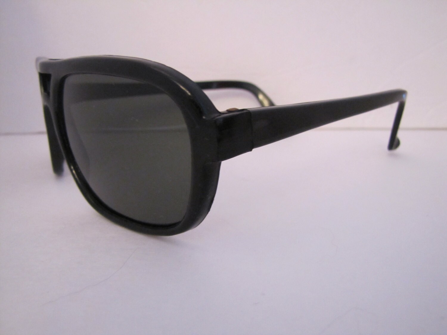 Vintage 1960s Large Plastic Aviators Sunglasses 217B/S Italy - Etsy