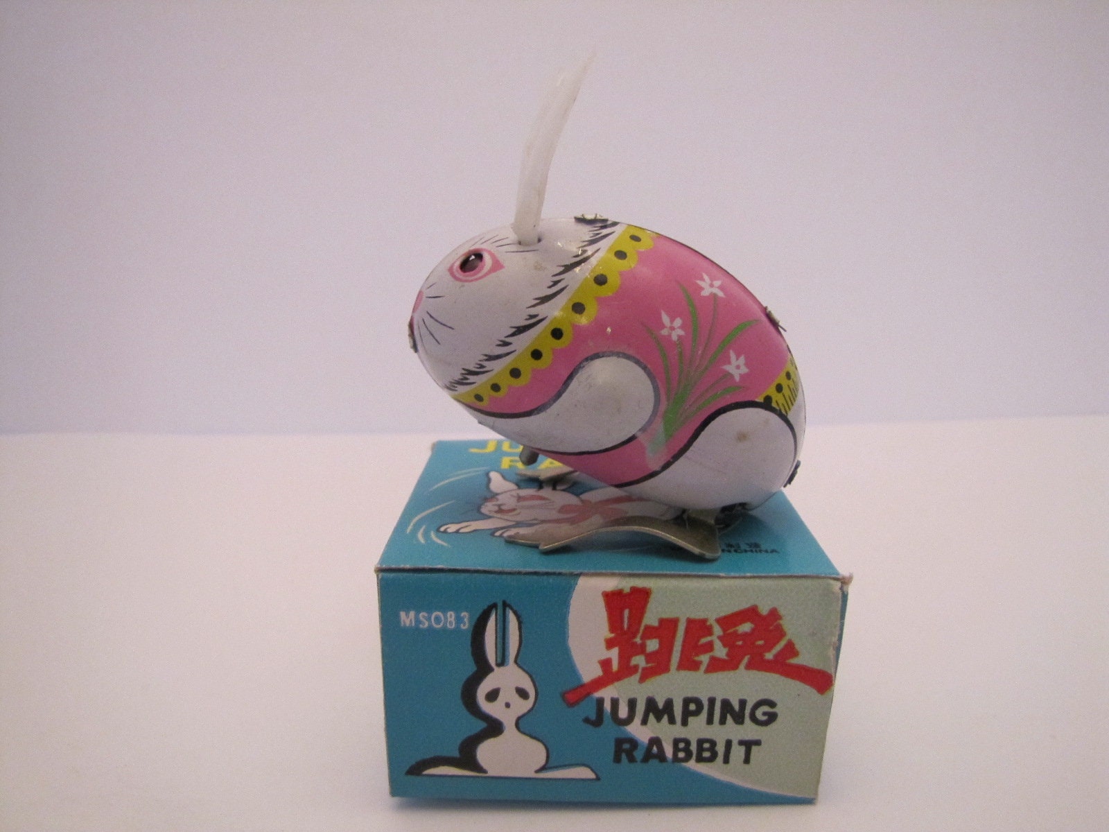 Vintage Wind up Tin Toy Jumping Rabbit (china) MS 083 - Etsy Vintage Wind up Tin Toy Jumping Rabbit (china) MS 083 - Etsy