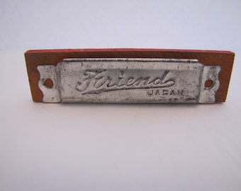 Vintage FRIEND Harmonica Mouth Orgin (Japan) 1950