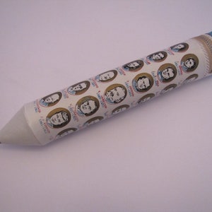 Vintage Presidents Of The U.S.A. Novelty Pencil Case (Hong Kong) 1960