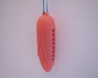 Vintage Plastic Novelty Maize (corn) Harmonica (Shanghai, China) 1960
