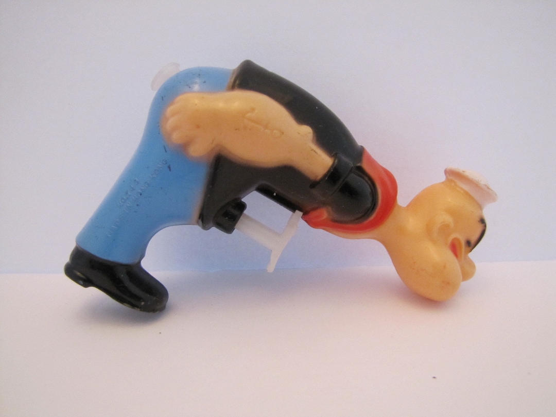 Vintage Plastic Popeye the Sailorman Water Squirter hong Kong 1970 Etsy