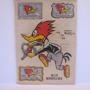 Wild Woodpecker Decal Etsy