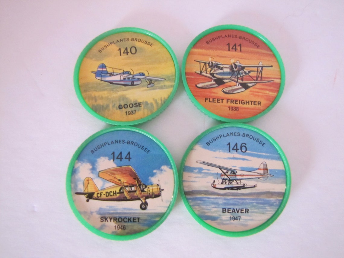 Vintage Jello and Hostess Aircraft Coins Etsy