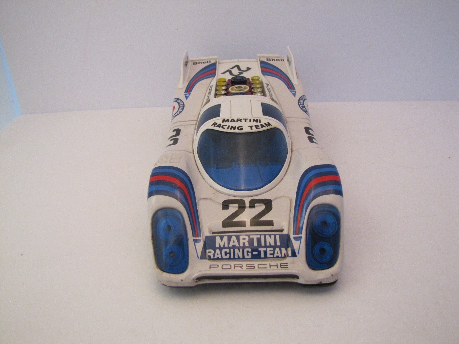 A Vintage Taiyo Battery Operated Porsche 917K Non-fall