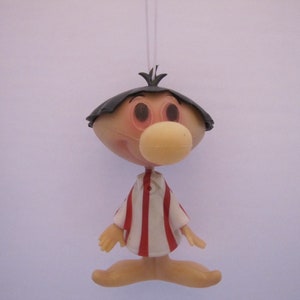 Vintage Plastic Novelty Long Nose Konk Air Freshener Hong Kong 1960 image 9