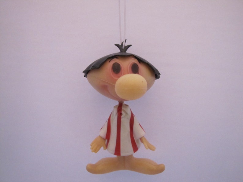 Vintage Plastic Novelty Long Nose Konk Air Freshener Hong Kong 1960 image 9