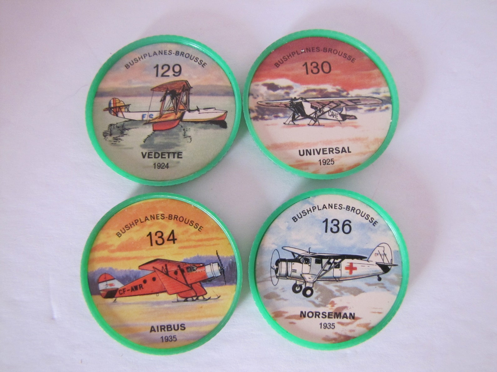 Vintage Jello and Hostess Aircraft Coins Etsy