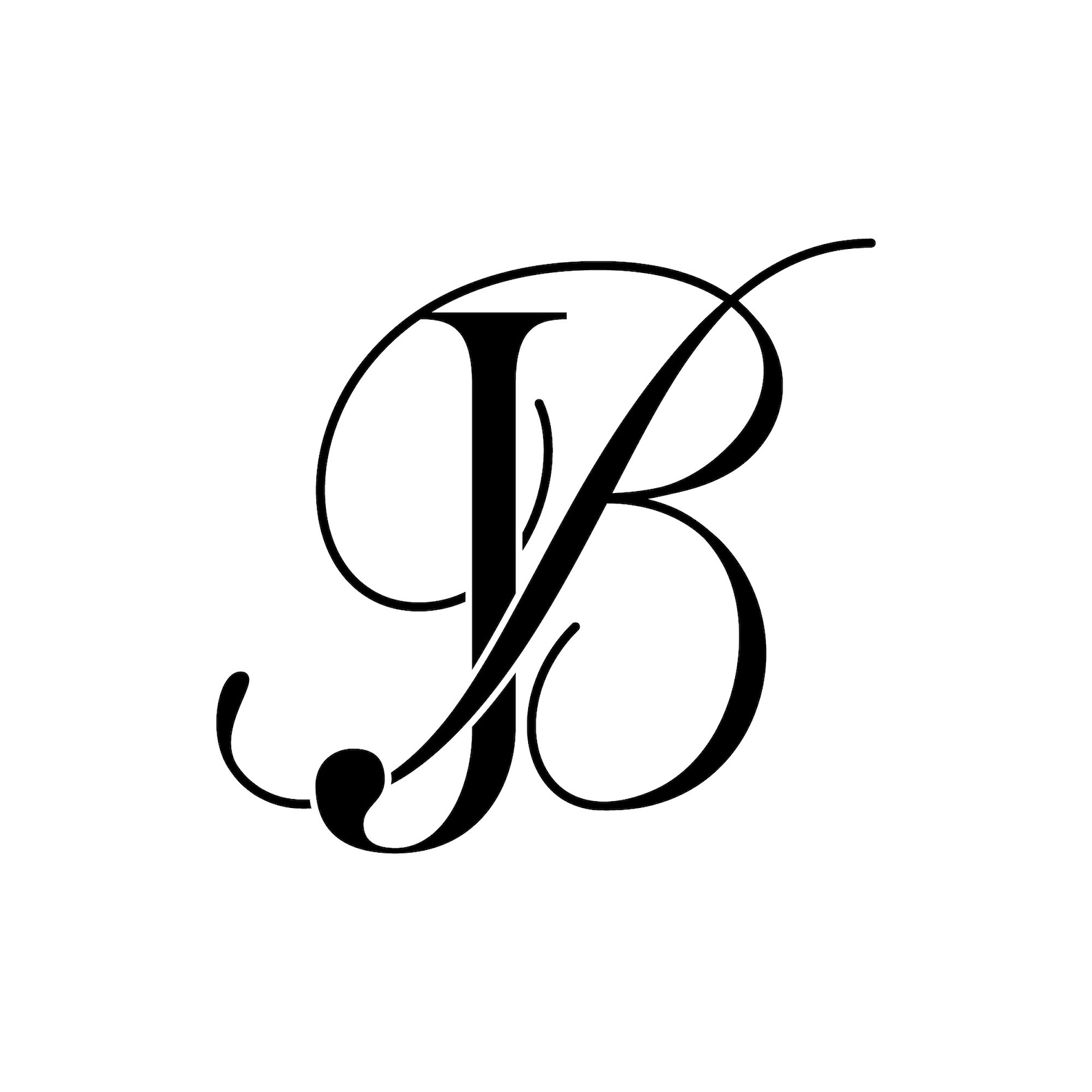 Wedding Logo Design, Wedding Monogram, Wedding Logo, BJ, JB Etsy UK