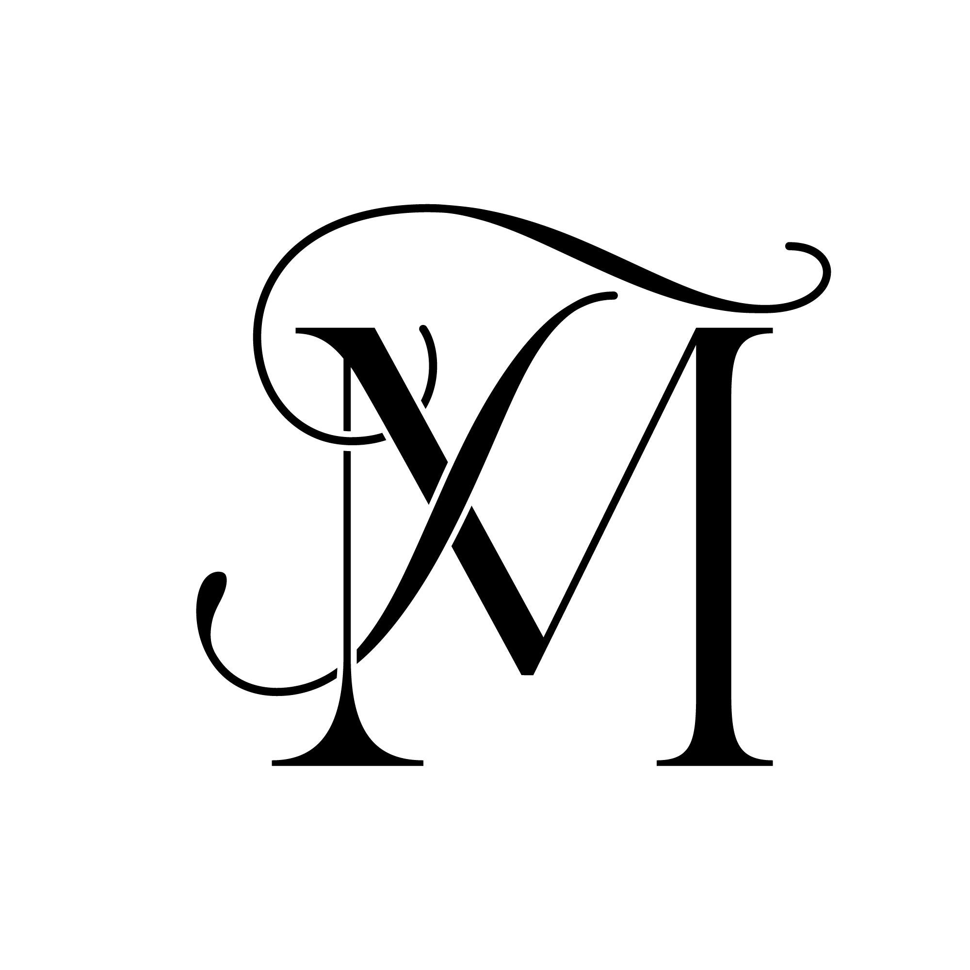 Monogram logo deals