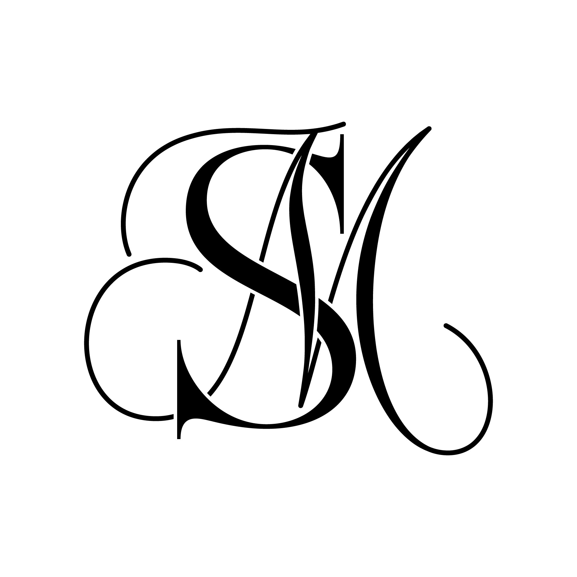 SM Logo Design  Alphabet letters design Logo design Heart wallpaper