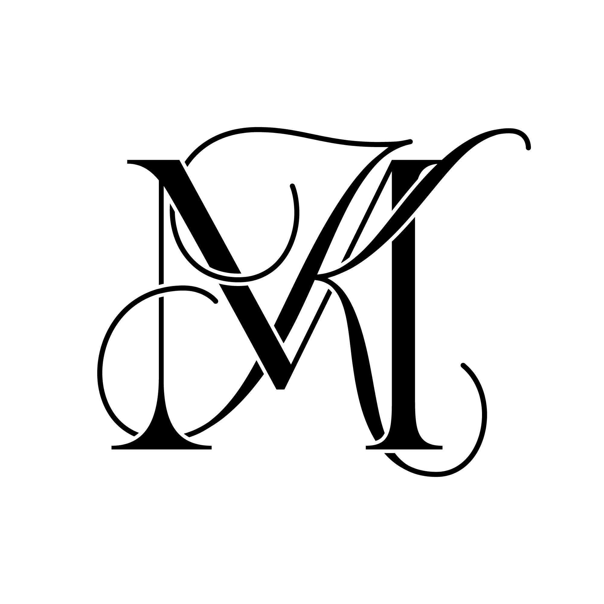 Wedding Logo Monogram Stock Illustration - Download Image Now