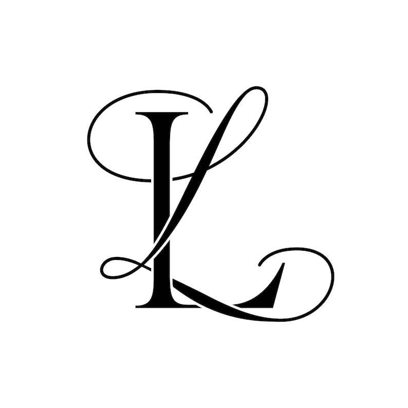 Buy Lettermark Logo, Typography Logo, Monogram Logo, LL Online in India