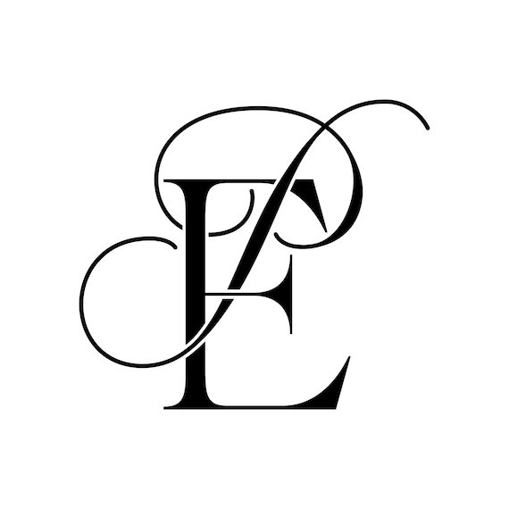 Feminine Logo Elegant Logo Business Logo Design PE EP - Etsy