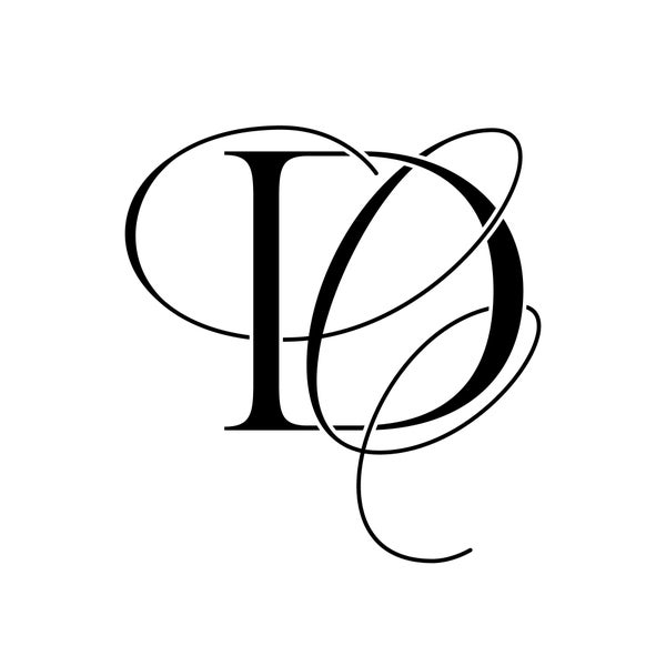 Lettermark Logo, Typography Logo, Monogram Logo, CD, DC