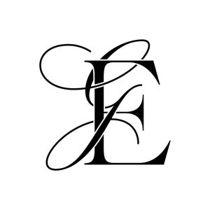 Wedding Logo Design Wedding Monogram Wedding Logo GE EG - Etsy