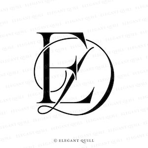 Hochzeitswappen Design, Hochzeitslogo, Hochzeitsmonogramm, digitaler Download, DE, ED