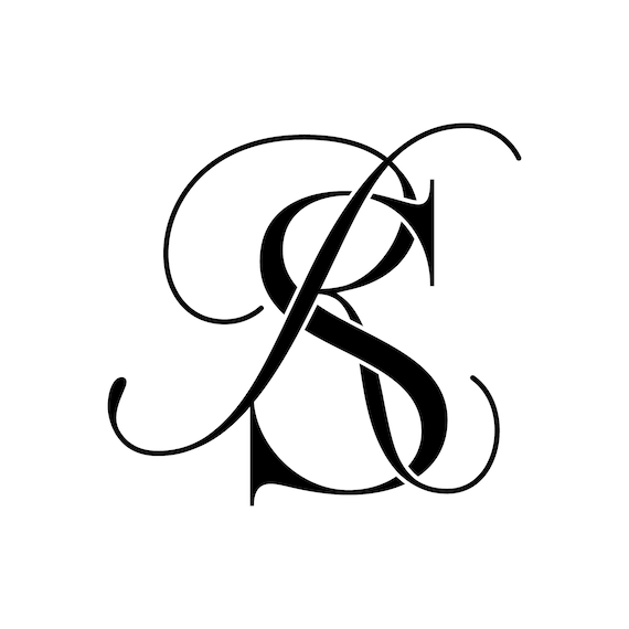 Pin on ElegantQuill.com  Wedding Monogram Logo Design