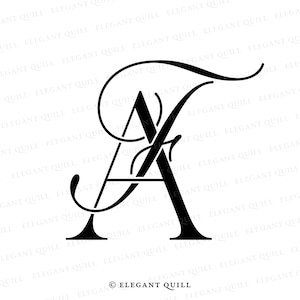 Wedding Logo Design, Wedding Monogram, Wedding Logo, FA, AF