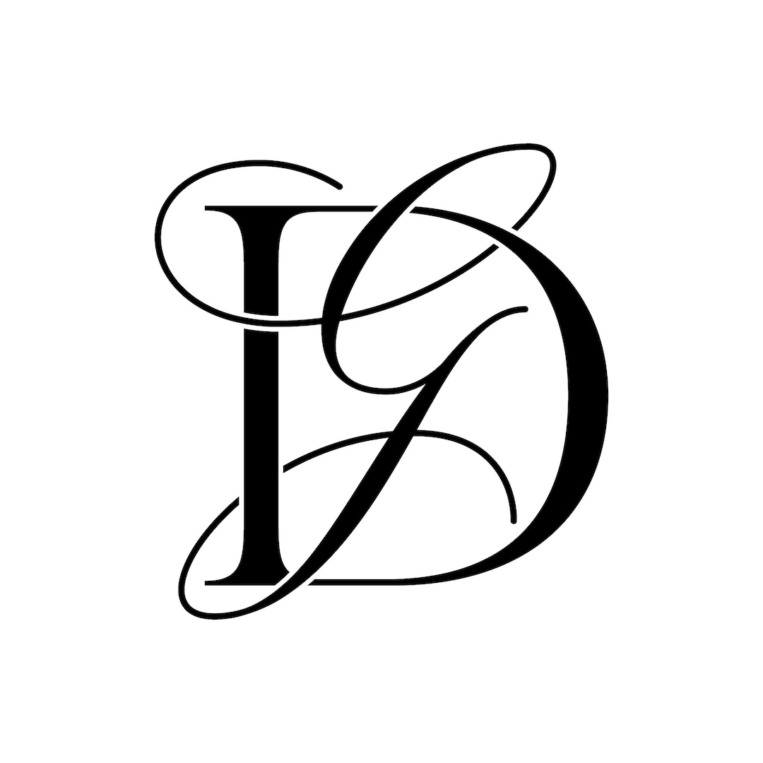 Create beautiful modern initials, monogram and minimal wedding logo by  Bigdayedit