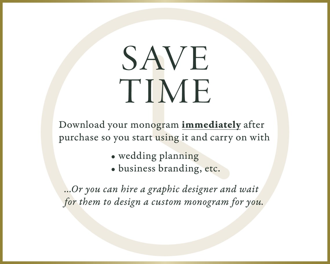 Business Logo Design Premade Logo Monogram Logo GM MG | Etsy