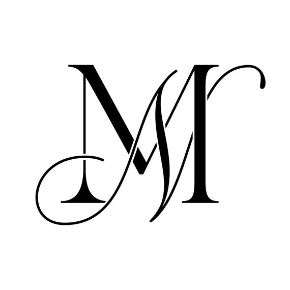 Business Logo Design Premade Logo Monogram Logo NM MN | Etsy
